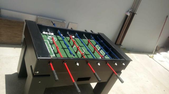 Mesa Pebolim MDF Cor Preta Mod. NUWW5225
