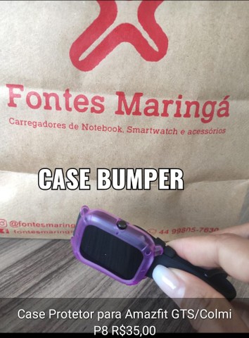 Case Protetor de Silicone para Amazfit GTS/Colmi P8 