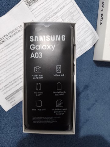Galaxy A03 64 GB Novo Na Caixa! - Foto 5