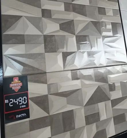 Super Oportunidade  -  Revestimento 3D  38x75  -  Extra (A)