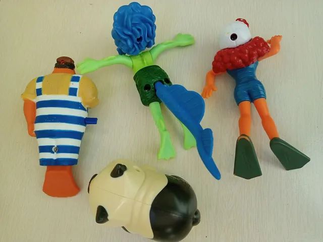 4 bonecos personagens filme Luca Disney Pixar McDonald's  - Foto 2