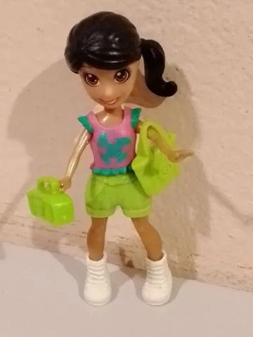 Boneca Polly pocket original com avaria no braço foi restaurada  - Foto 2