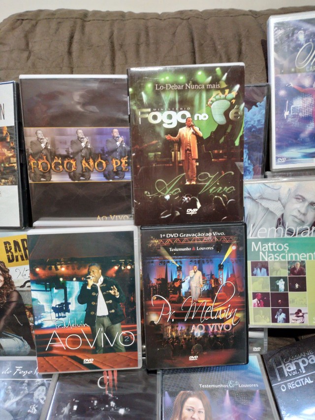 Dvds Evangélicos Originais Novos lacrados e Seminovos Vários Preços 