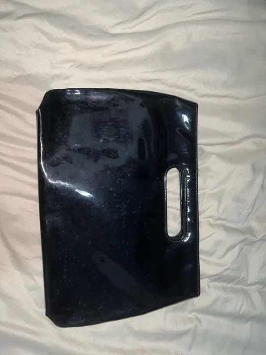 Bolsa de mão preta - Foto 2