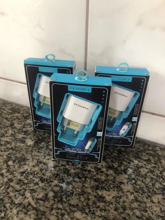 Carregador Rápido 20W Ecooda - Novo