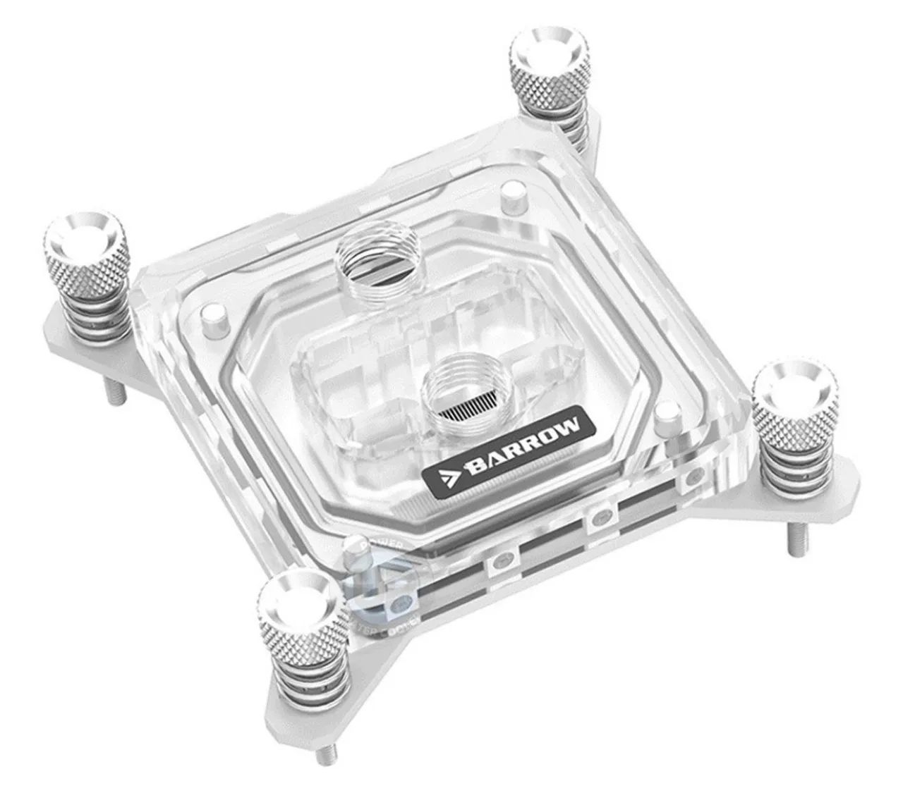 CPU Block Intel Barrow RGB LGA 1700 - 1200 - 115x para Water Cooler Custom - Foto 2