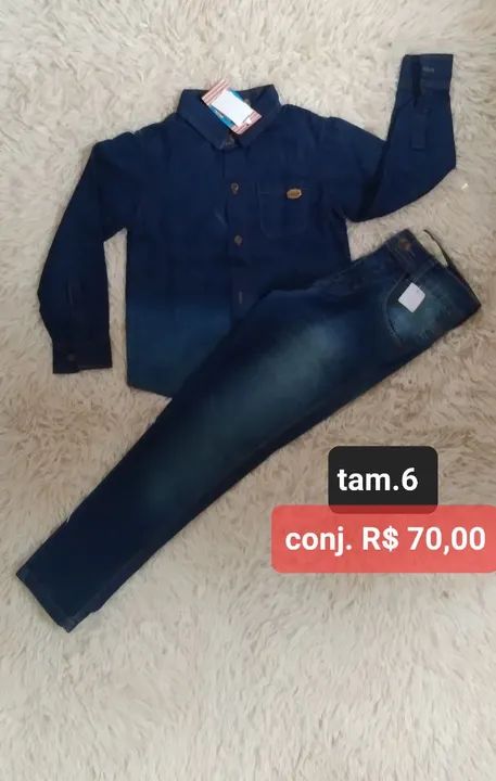 Vendo Calça jeans infantil - Foto 5