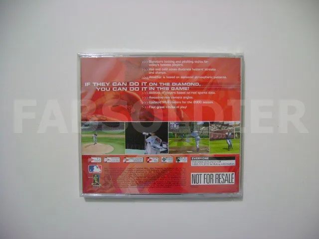 World Series Baseball 2k1 Original Americano Novo Lacrado! - Foto 2