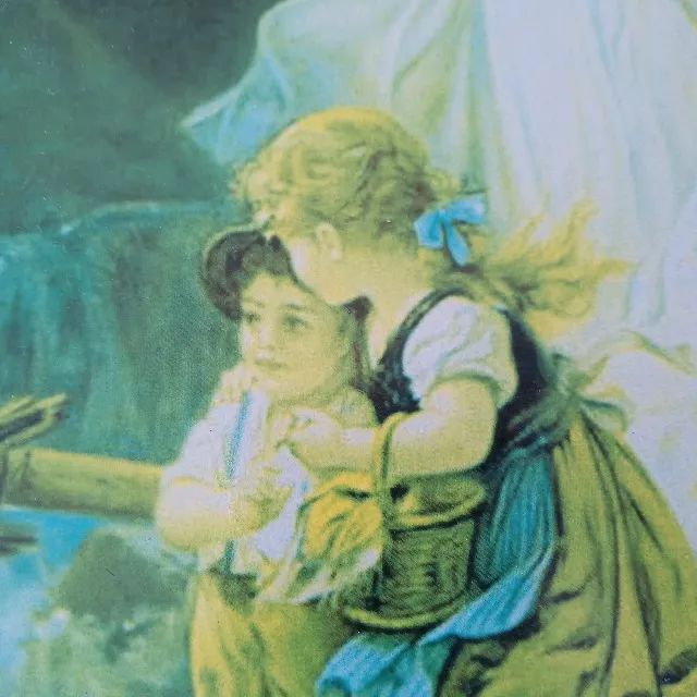 Quadro Anjo Guardião  de colecionador peça única.  - Foto 4