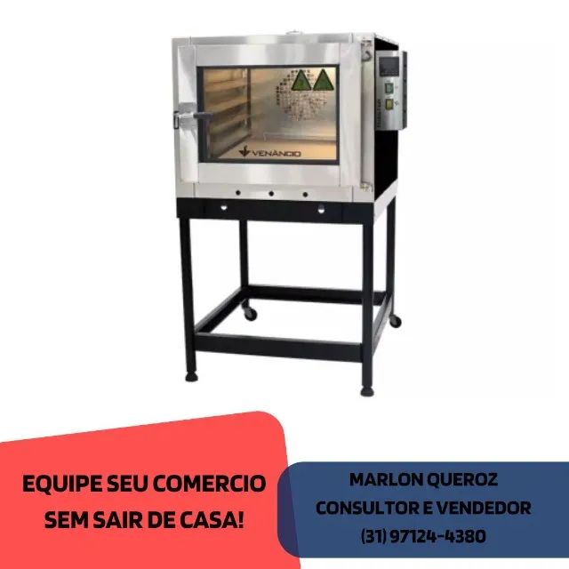 Forno Turbo 5 Esteiras Venâncio