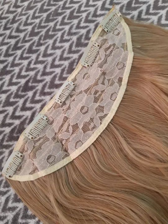 Cabelo loiro bio humano  - Foto 5