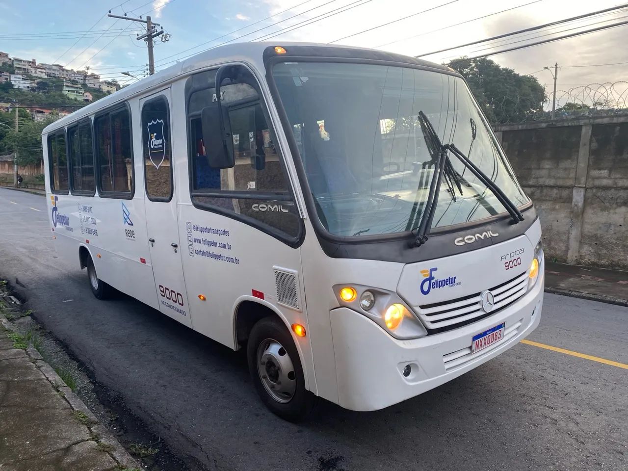 Vendo ou alugo 02 Micro-ônibus Mercedes Rodoviário 