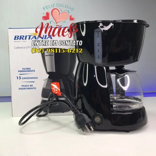 Cafeteira Eletrica Inox 15 xícaras-Entregas 9h as 22h - Foto 2