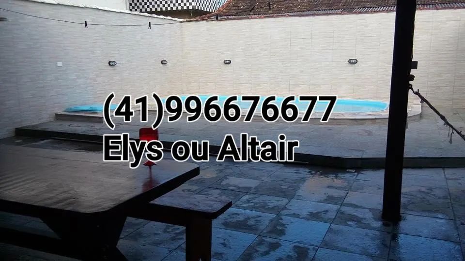 Casa com piscina 100m da praia, nereidas, guaratuba,até 10 pessoas(somente Casafamilias)  - Foto 5