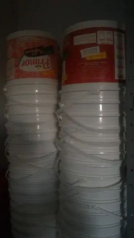 Balde com tampa e alça - 15kg