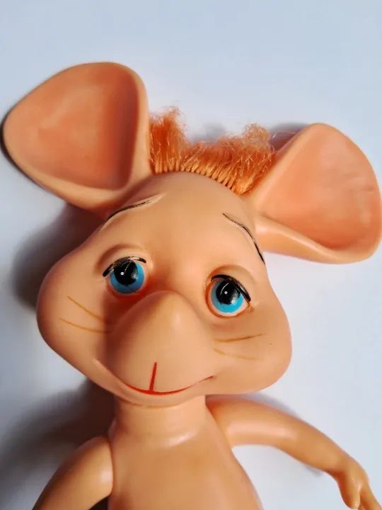 Boneco Topo Gigio da Estrela Original - década 80 - Antiguidade - Foto 4