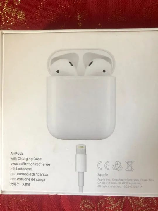 AirPods (2.ª geração) com Estojo de Recarga Lightning ORIGINAL - Foto 4