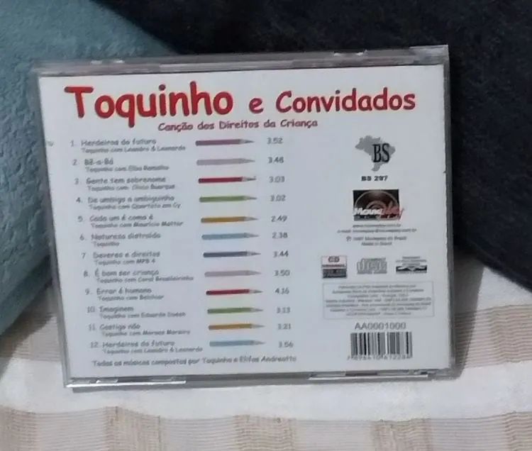 CD Toquinho e Convidados - Canção dos Direitos da Criança - Foto 3