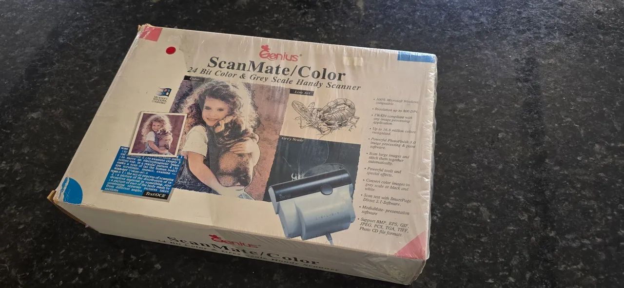 Scanner ScanMate Genius (Retrô) Completo 