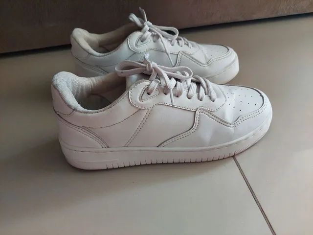 Tenis best sale satinato branco