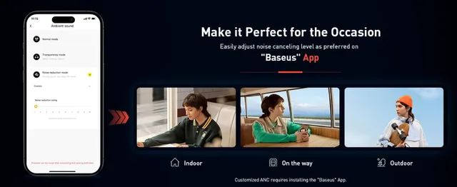 Baseus Bowie M2 Plus TWS Wireless Earbuds - Foto 5