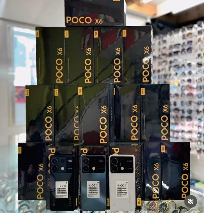 Poco x6 Novo Entregamos 256/12 ram