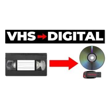 VHS para pendrive 50 reais  