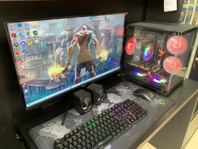 Pc Gamer Novo Completo Roda Tudo Loja Tiger Gamer - Foto 3