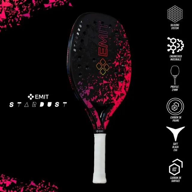 Raquete de Beach Tennis EMIT Stardust Lançamento