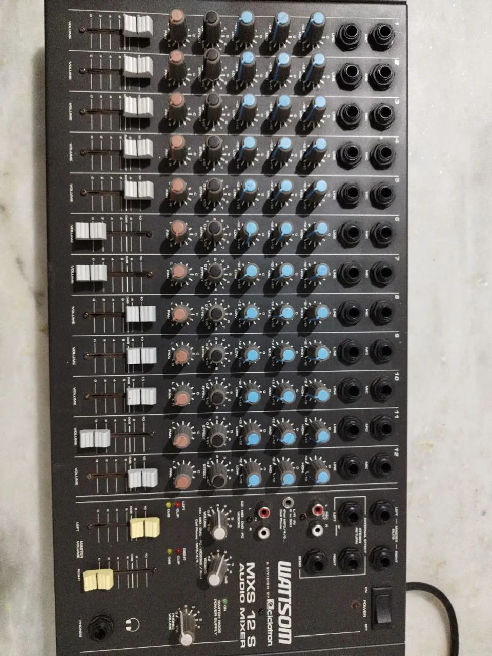 Mesa de Som Wattsom MXS 12 S
