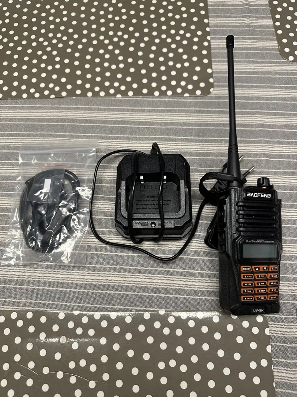 Radio Ht Baofeng Uv9r Plus 10w Walkie Talkie Vhf UHF - Foto 2