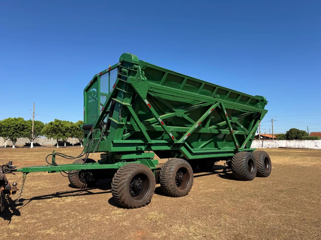 Transbordo de cana teston 4 eixos usina canavieiro - Foto 6
