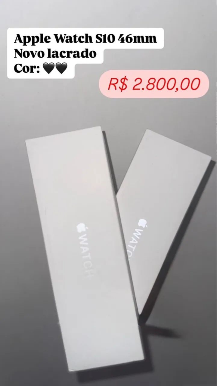 Apple Watch S10 46mm -Preto - Foto 2