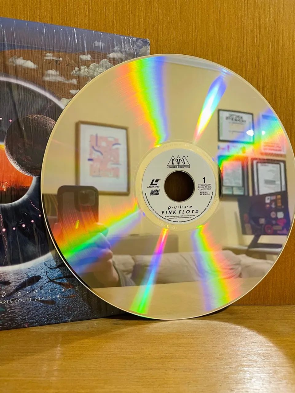 Pink Floyd Pulse - Filmed at London Earls Court 20.10.94 Laser Disc LD Duplo importado - Foto 2