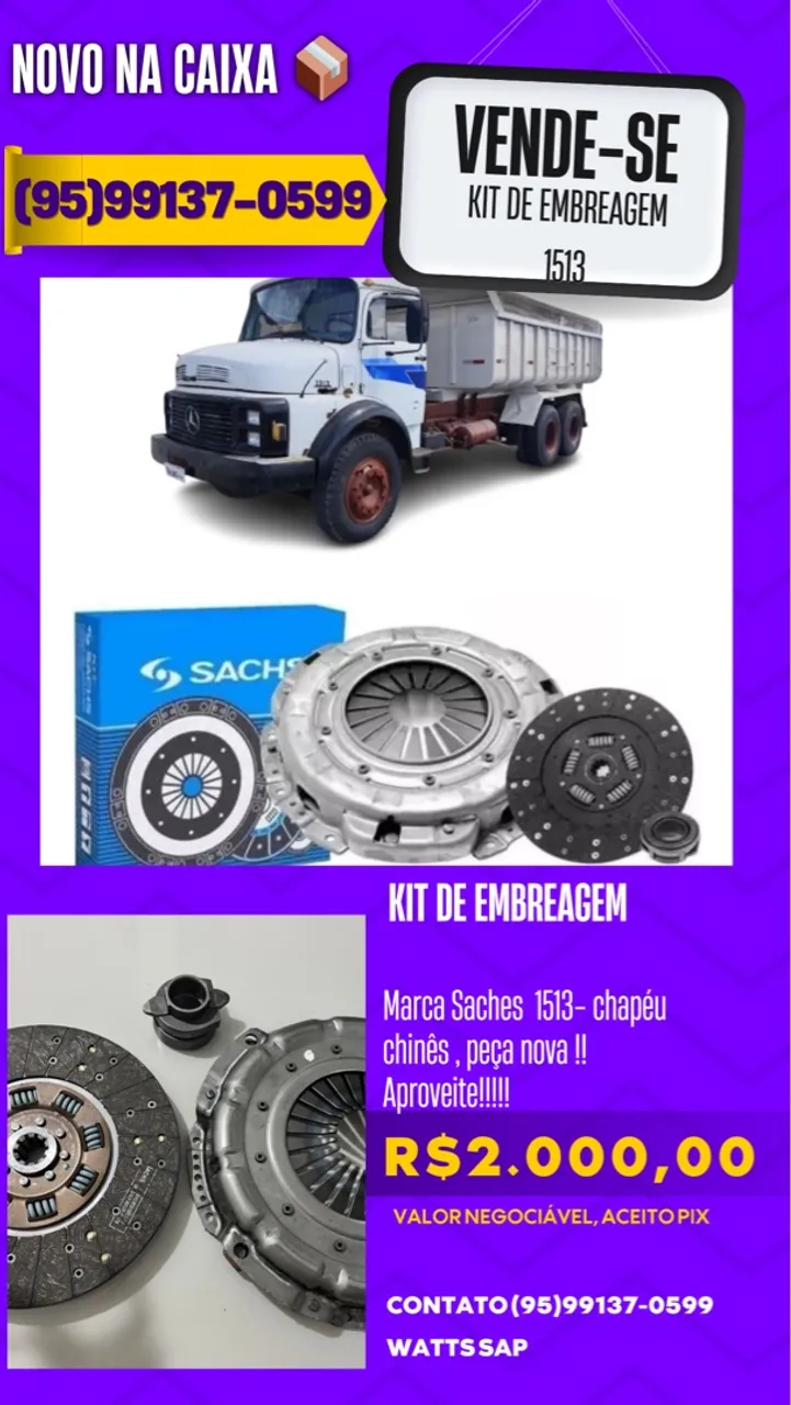 Kit de embreagem (nova)