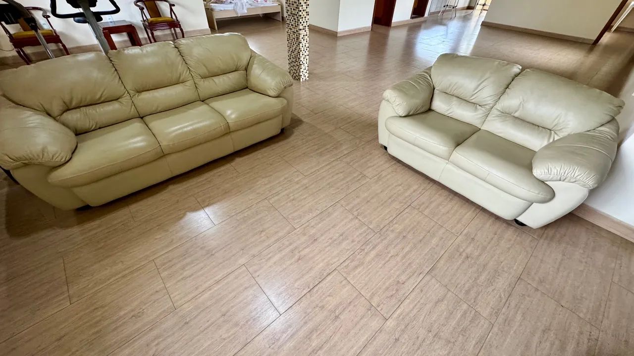 Conjunto de sofá - couro legítimo 64311591766785120