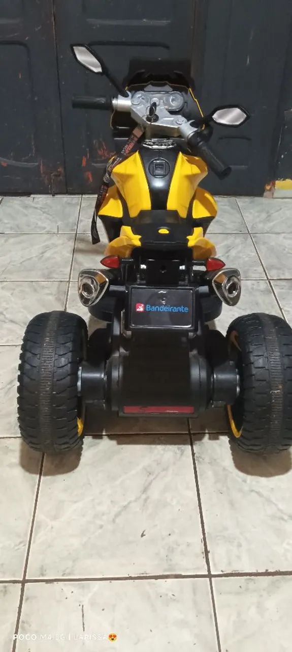 Moto Elétrica Infantil Bandeirante - Foto 2