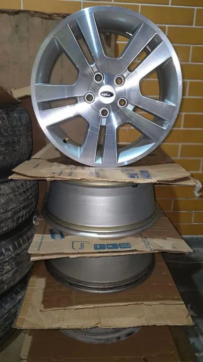 Jogo 4 Rodas originais FUSION, reformadas / diamantadas  - Foto 4