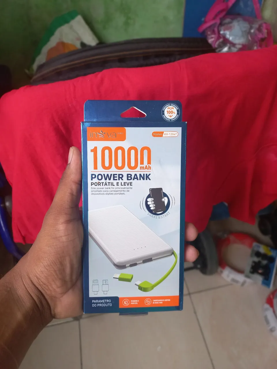 Bateria portátil - PROMOÇÃO