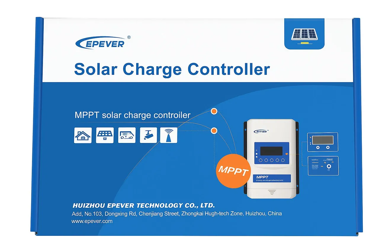 Controlador de Carga Solar MPPT Epever 30A