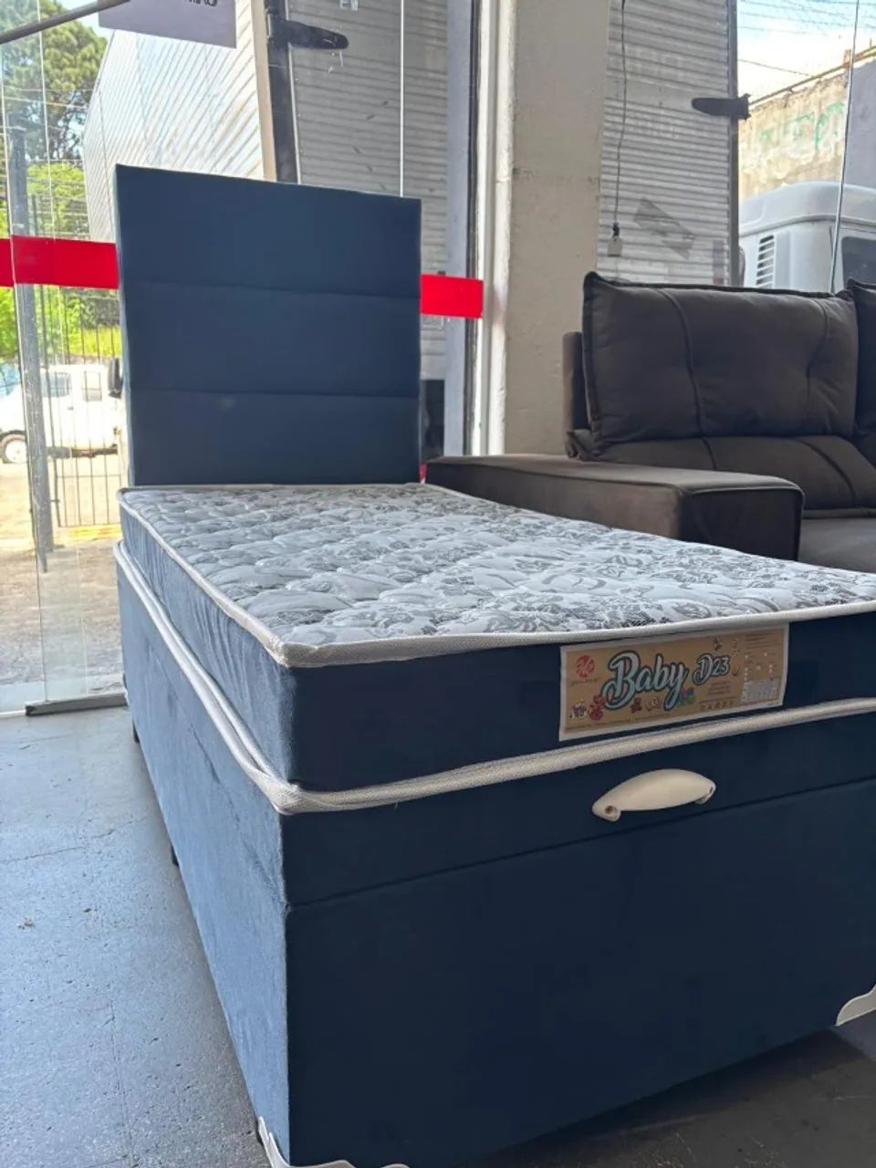 mini cama bau e mini colchão apartir de: