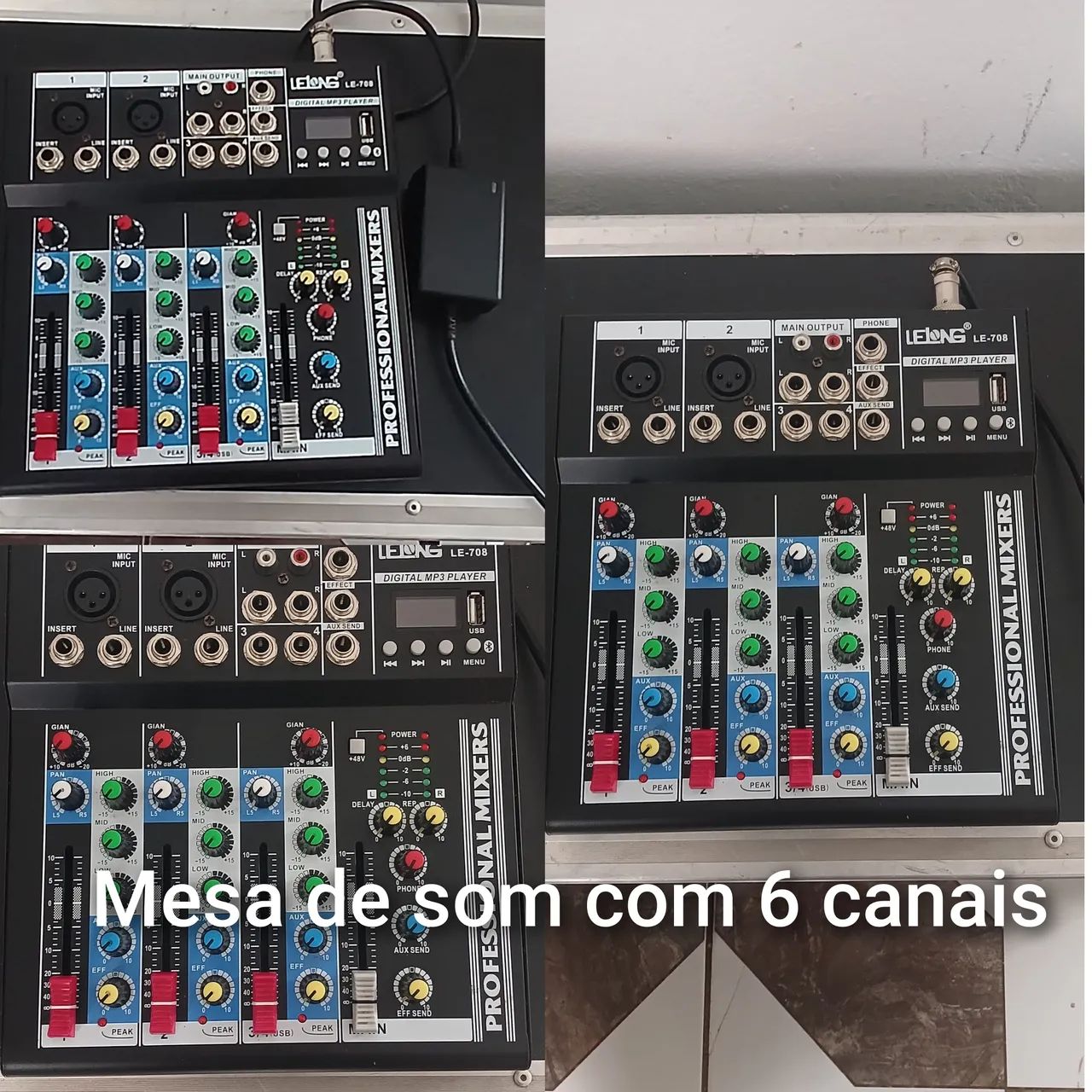 Mesa de som 