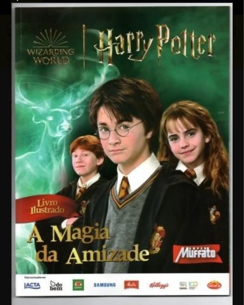 Álbum Harry Potter: A Magia da Amizade - Kit 25 Pacotes