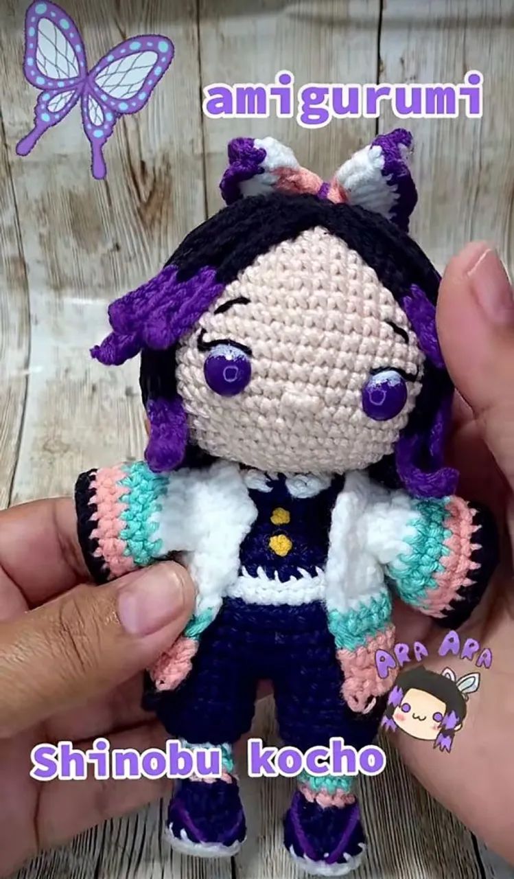 Shinobu amigurumi - Brinquedos e Jogos - Samambaia Sul (Samambaia