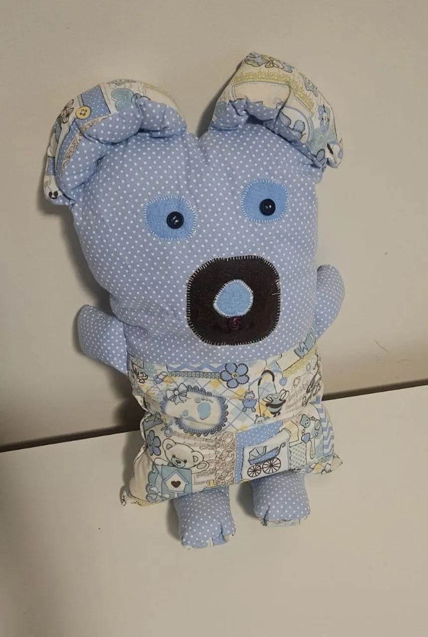 Naninha artesanal para bebê 