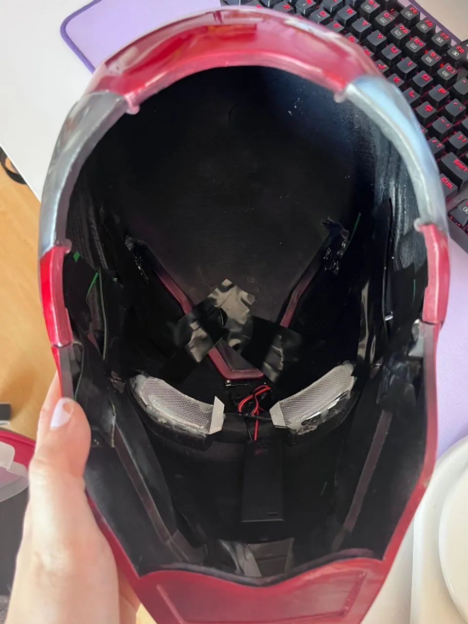 Capacete Homem de Ferro Marvel  - Foto 3