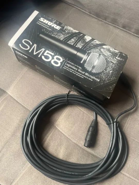 Mircrofone Sure SM58. - Foto 3