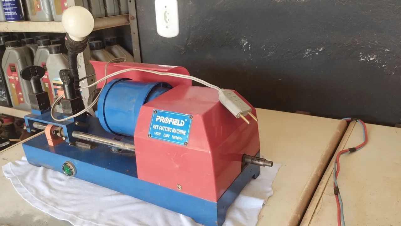 Máquina para cortar chaves profissional - Foto 3