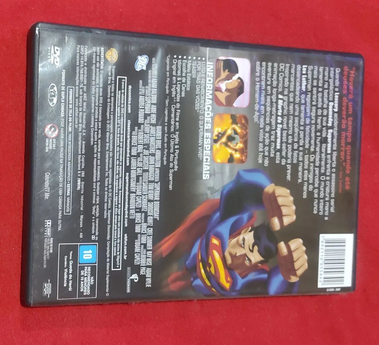 A Morte do Superman - DVD - Foto 2