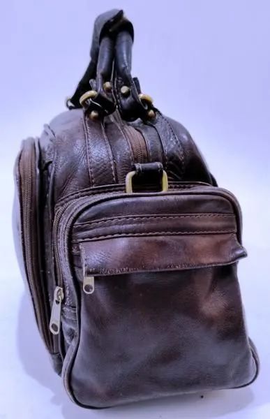 Bolsa Zélio em Couro Original - Grife  - Foto 4